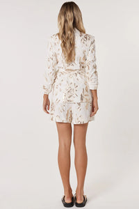 Fate + Becker | Ines Sequin Linen Blazer