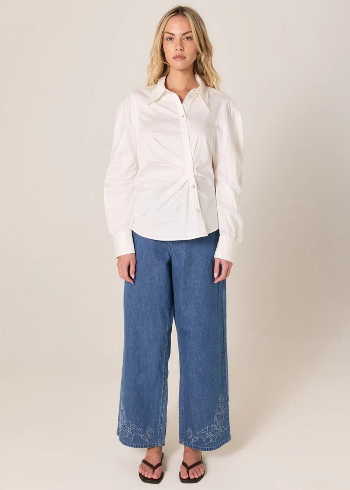 Fate + Becker | Aspen Asymmetrical Opening Shirt