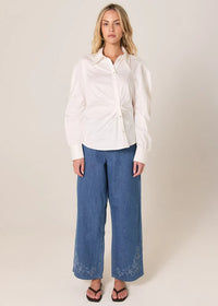 Fate + Becker | Aspen Asymmetrical Opening Shirt