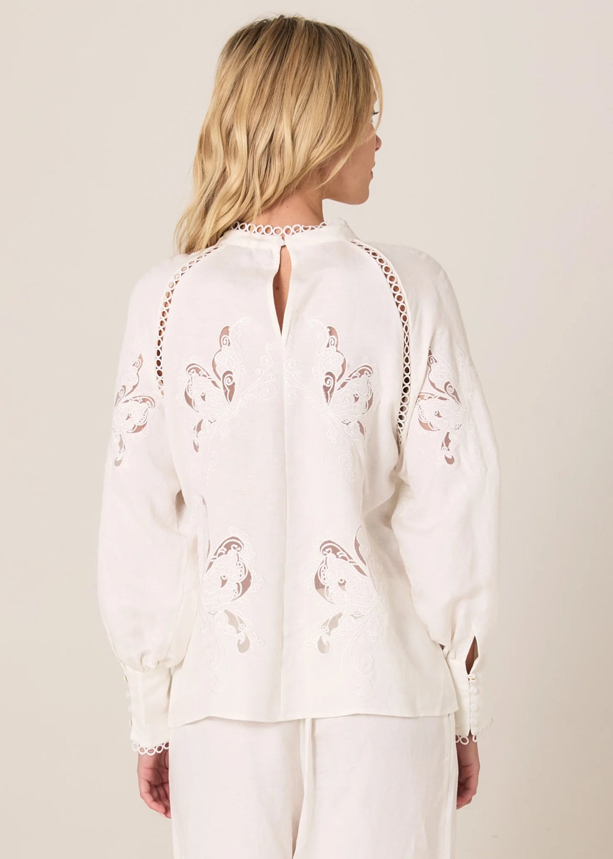 Fate + Becker | Aven Embroidered Blouse