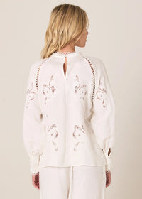 Fate + Becker | Aven Embroidered Blouse