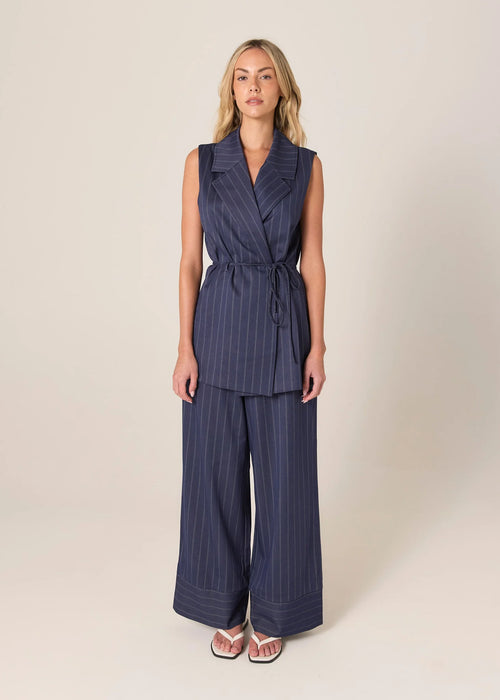 Fate + Becker | Zephyr Wrap Vest with Belt
