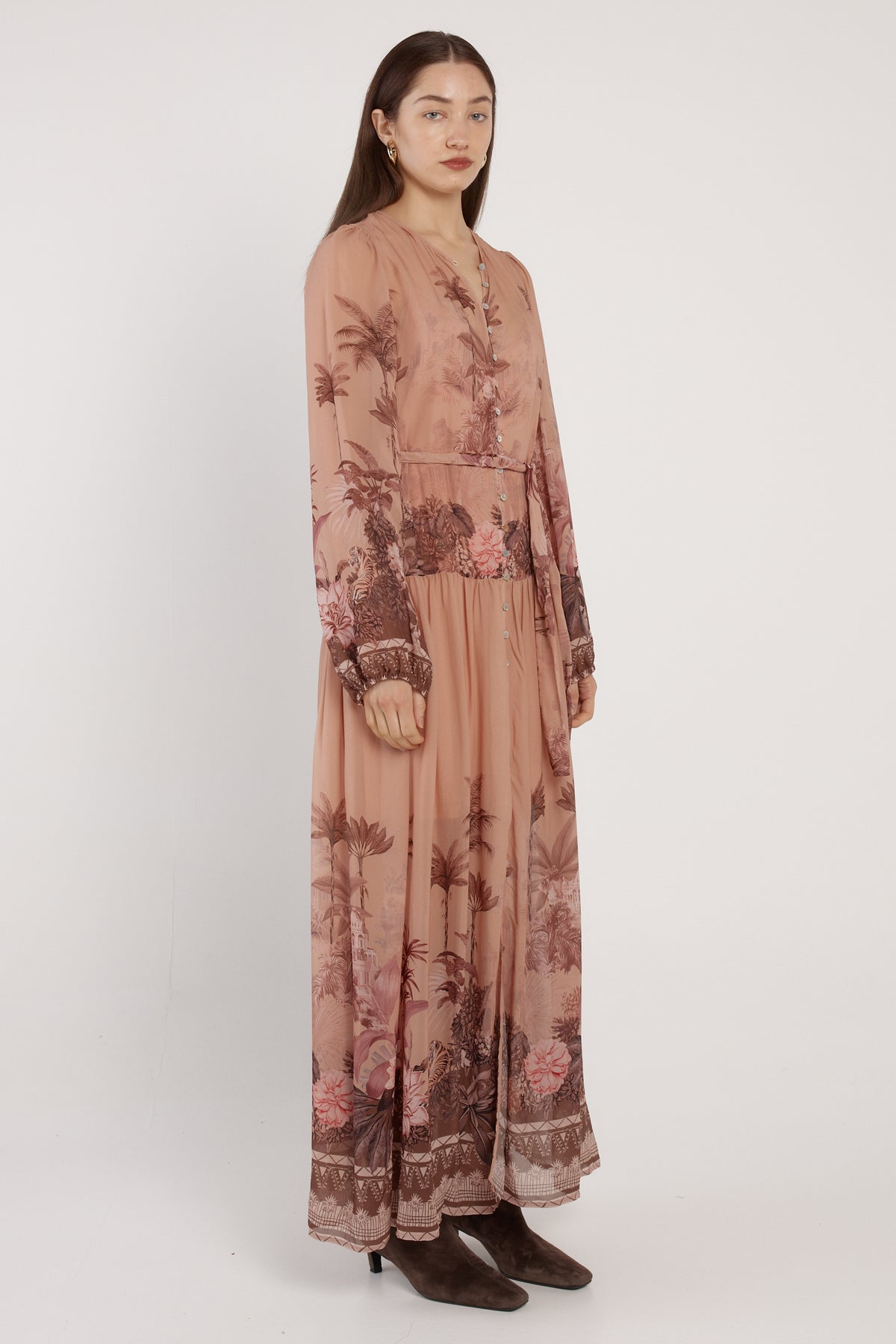 Fate + Becker | Romy Long Sleeve Maxi Dress