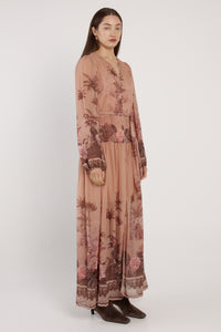 Fate + Becker | Romy Long Sleeve Maxi Dress