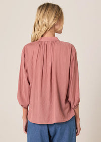 Fate + Becker | Shae Split Neck Blouse