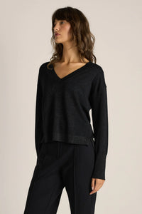 Fate + Becker | Oriane Sparkle V-Neck Knit