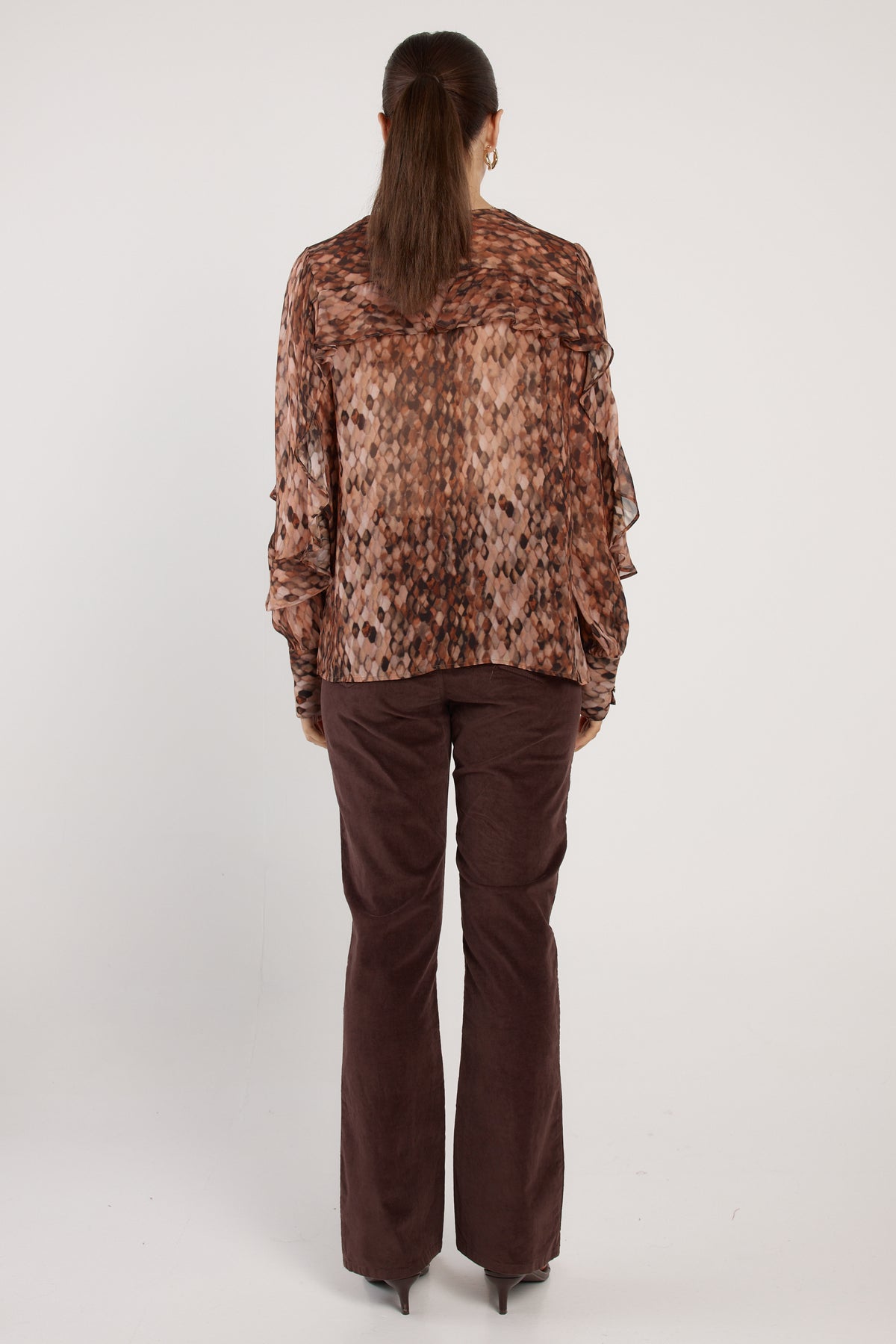 Fate + Becker | Odette Ruffle Blouse