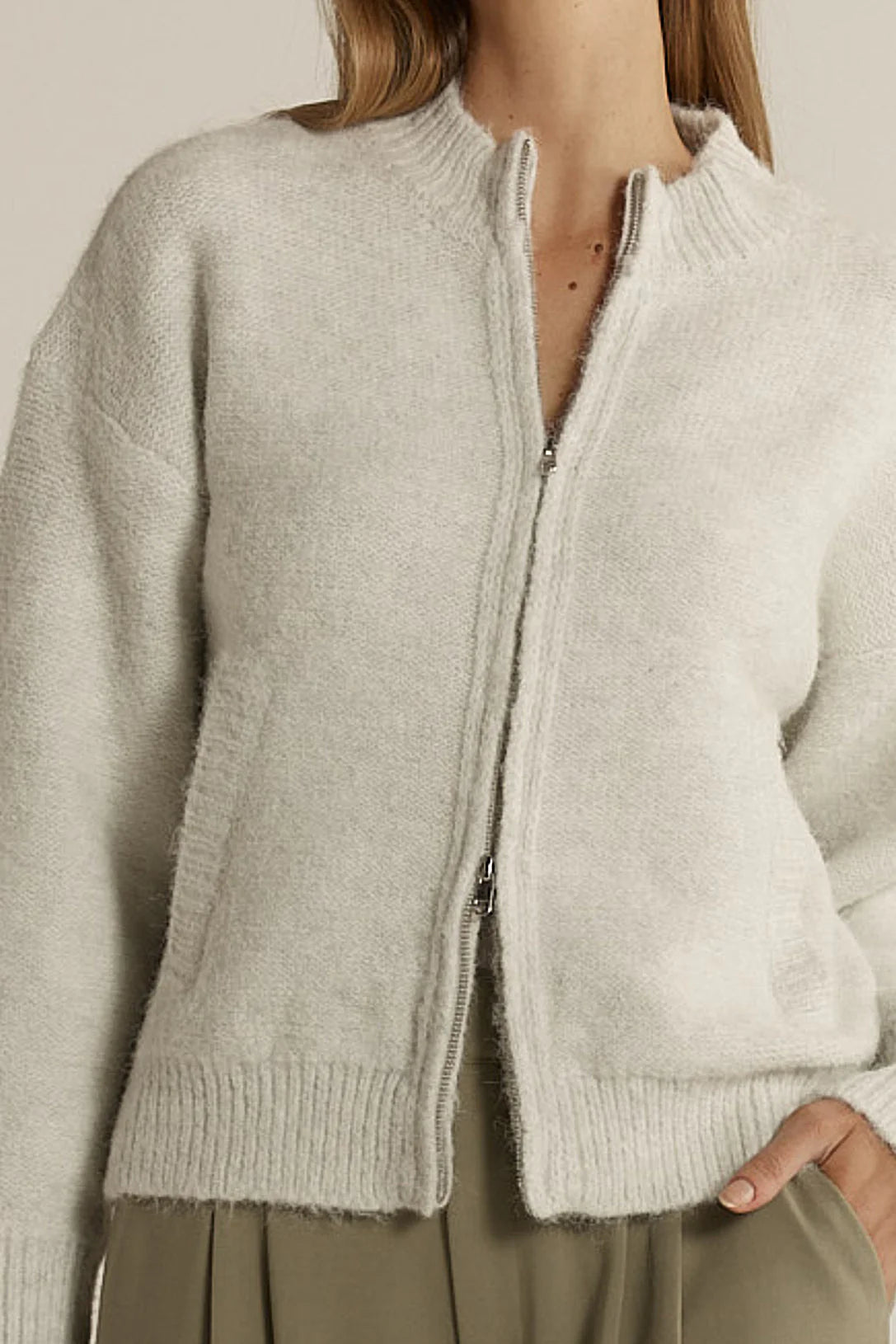 Fate + Becker | Lumi Zip Up Jumper