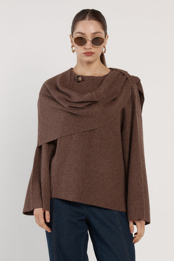 Fate + Becker | Amaris Cape Coatigan