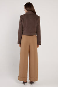 Fate + Becker | Devyn Wool Blend Cropped Jacket