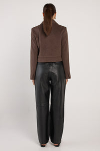 Fate + Becker | Devyn Wool Blend Cropped Jacket