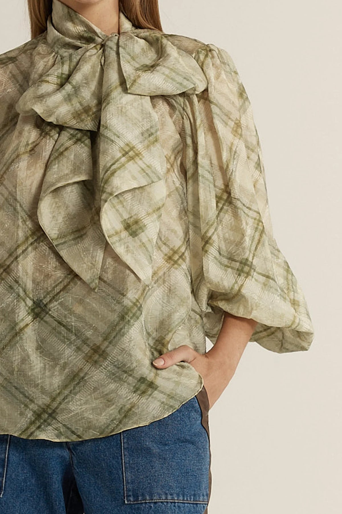 Fate + Becker | Eve Pussybow Blouse
