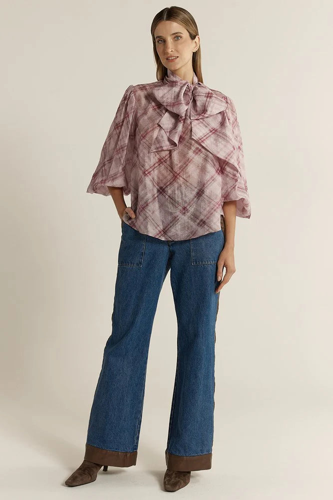 Fate + Becker | Eve Pussybow Blouse