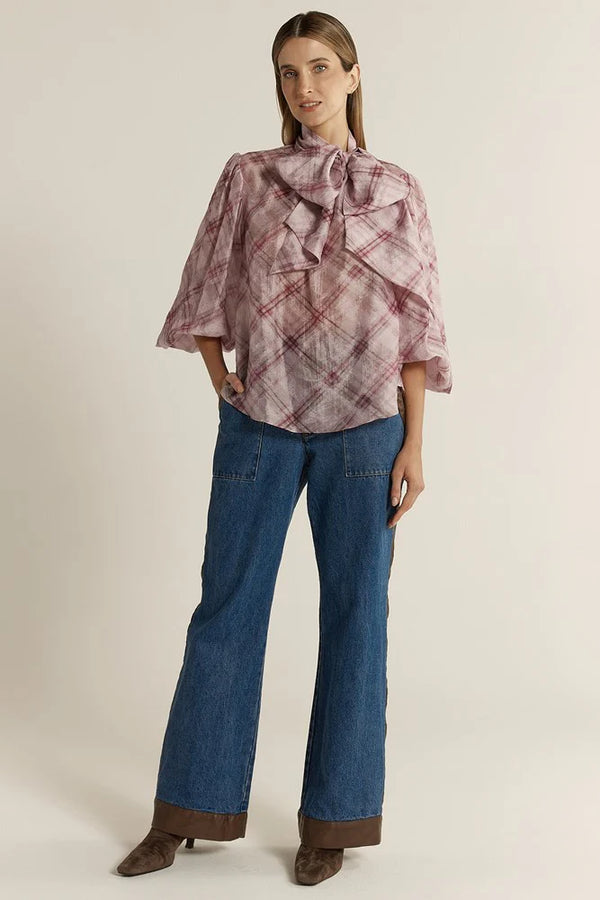 Fate + Becker | Eve Pussybow Blouse