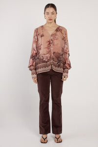 Fate + Becker | Odette Ruffle Blouse