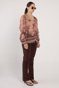Fate + Becker | Odette Ruffle Blouse