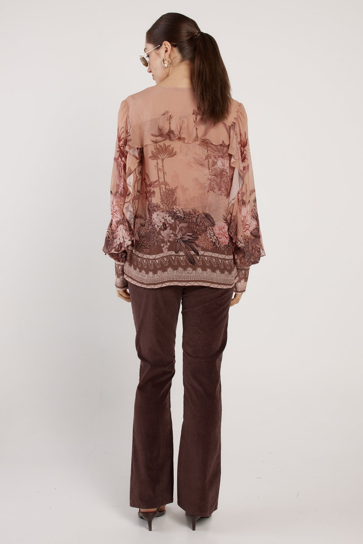 Fate + Becker | Odette Ruffle Blouse