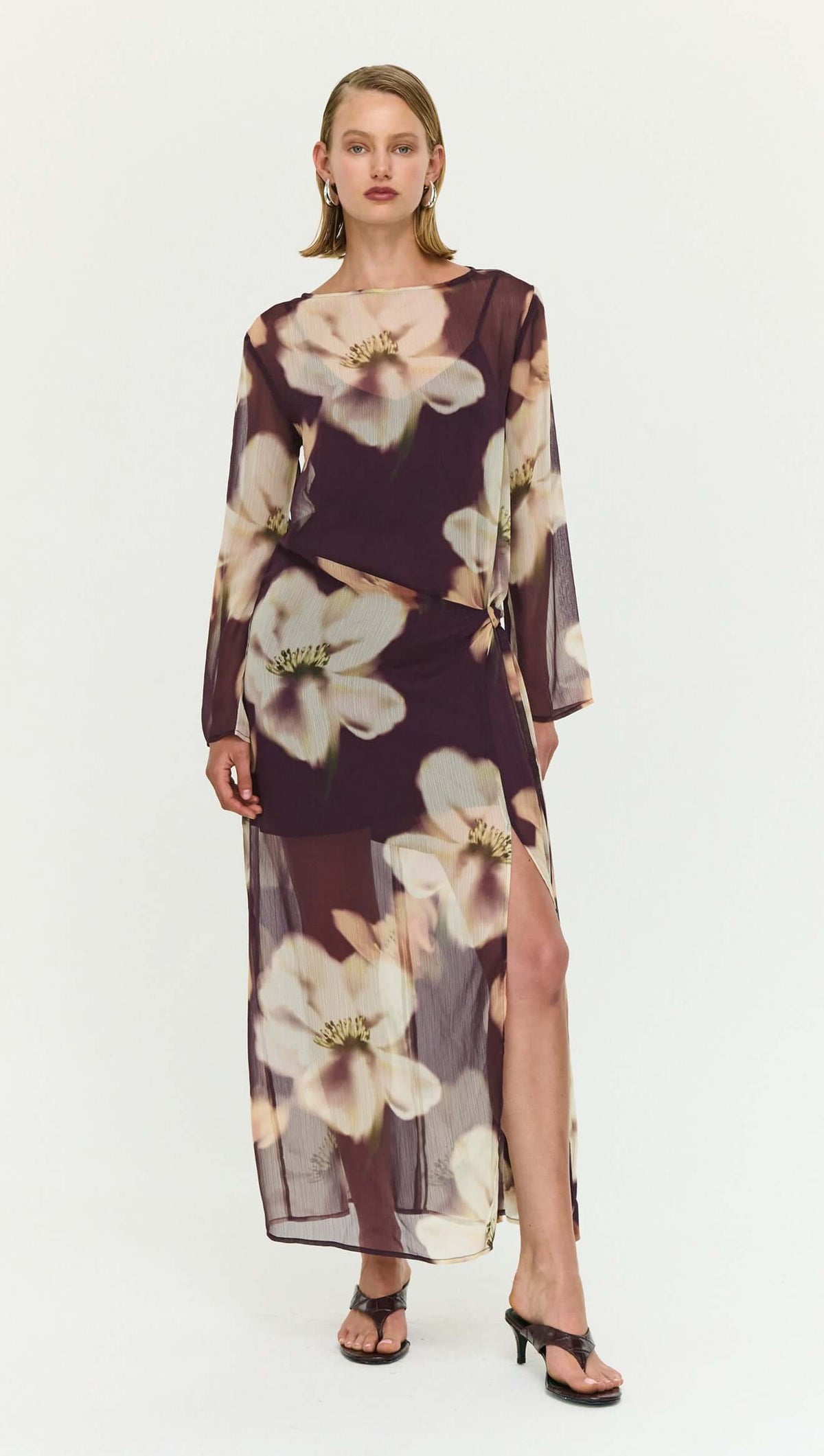 Staple the Label | Lula Tie Detail Maxi Dress