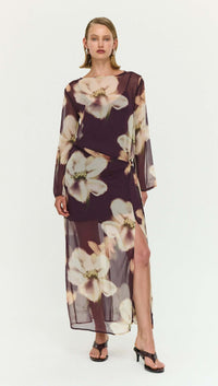 Staple the Label | Lula Tie Detail Maxi Dress