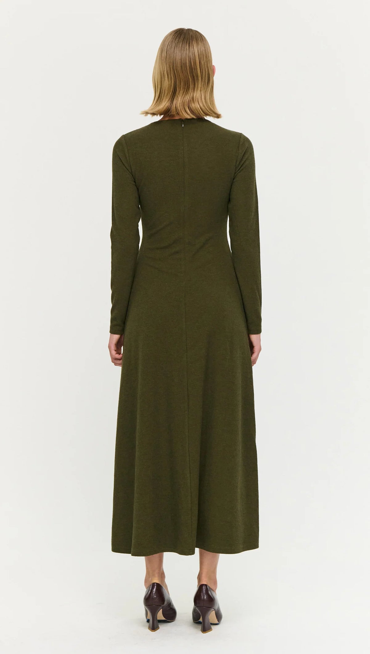 Staple the Label | Farrah Rib Midi Dress