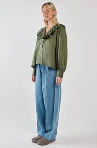 Sass | Artha Frill Blouse