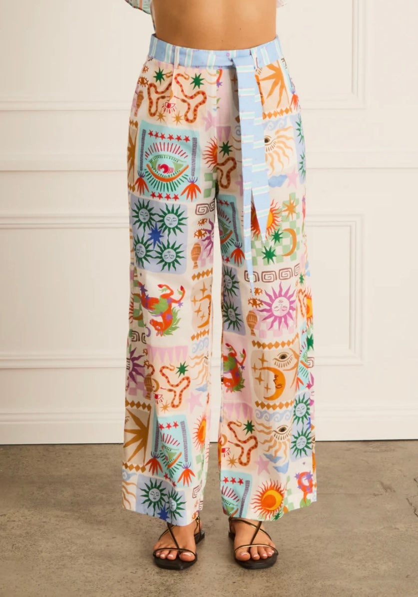 Heaven | Zodiac Palazzo Pants