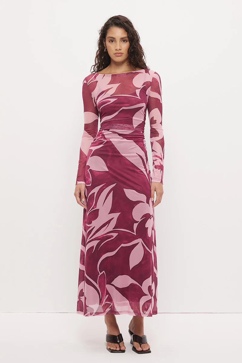 Mon Renn | Peta Sheer Maxi Dress