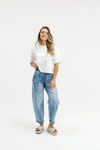 Homelee | Barrel Jeans
