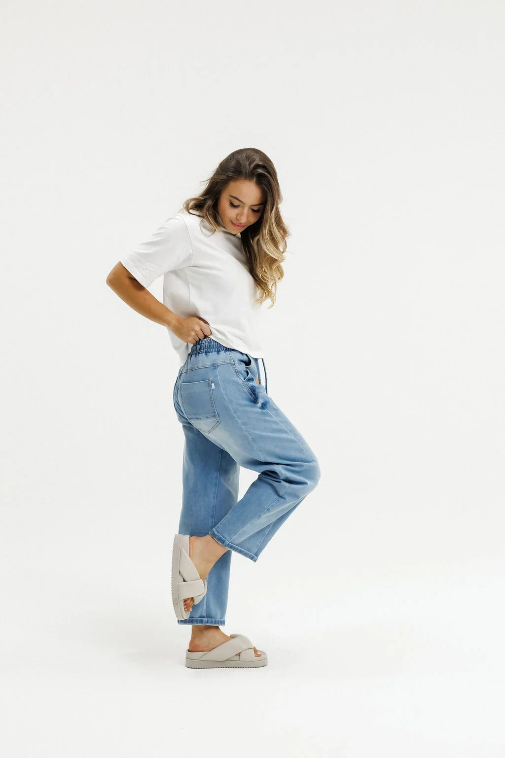 Homelee | Barrel Jeans