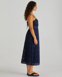 Sass | Kali Broderie Dress