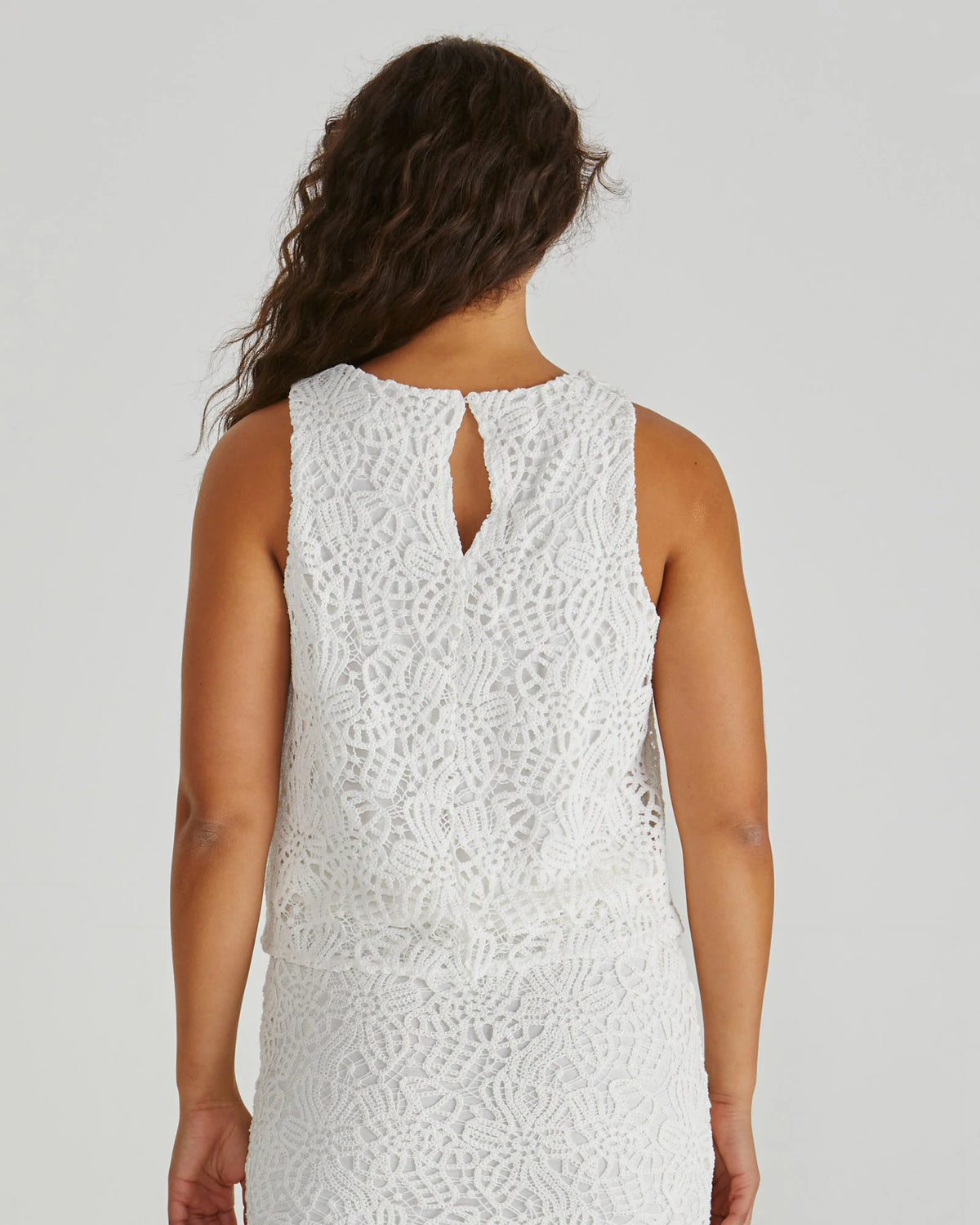 Sass | Kai Crochet Lace Tank