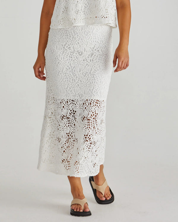 Sass | Kai Crochet Lace Skirt