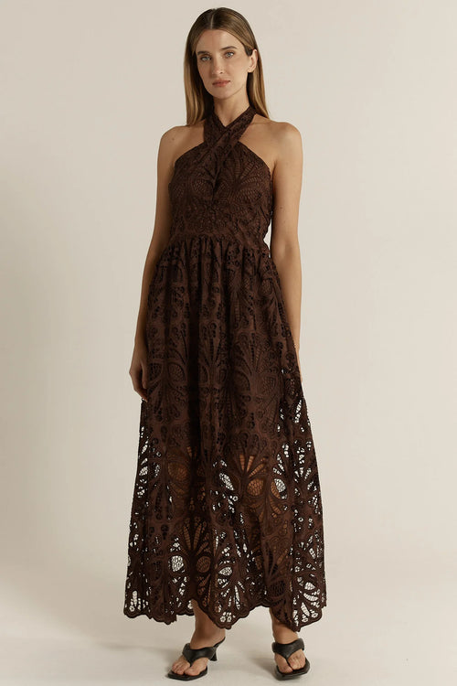 Fate + Becker | Elara Broderie Dress