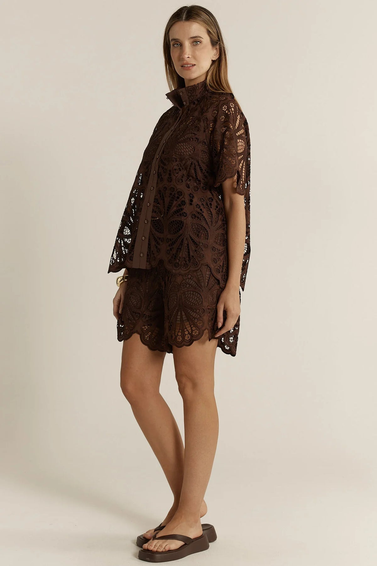 Fate + Becker | Elara Broderie Blouse