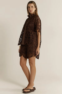 Fate + Becker | Elara Broderie Blouse