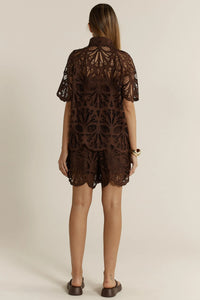 Fate + Becker | Elara Broderie Blouse