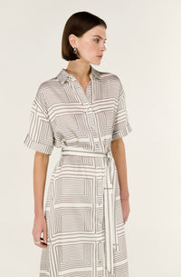 Staple the Label | Siphon Midi Shirtdress