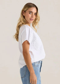 Sass | Mira Crochet Tee