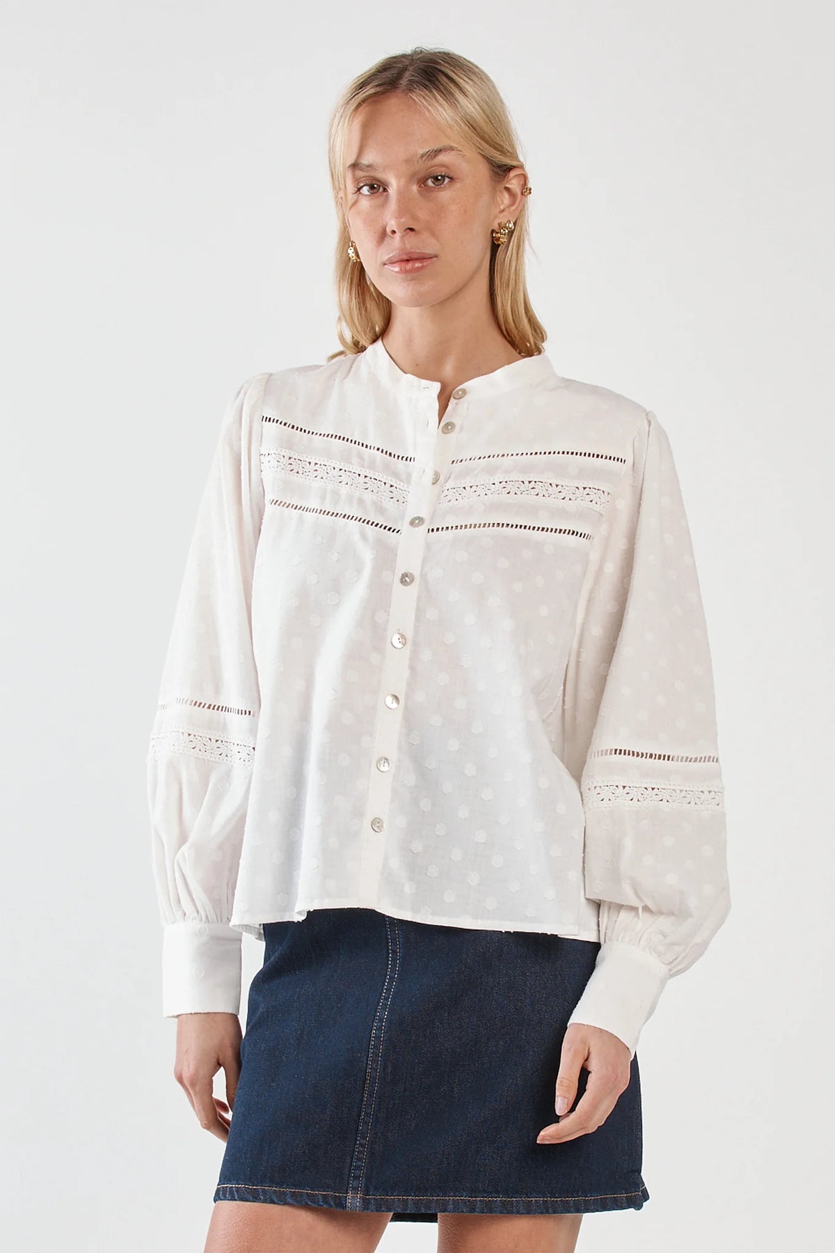 Sass | Eleri Lace Blouse