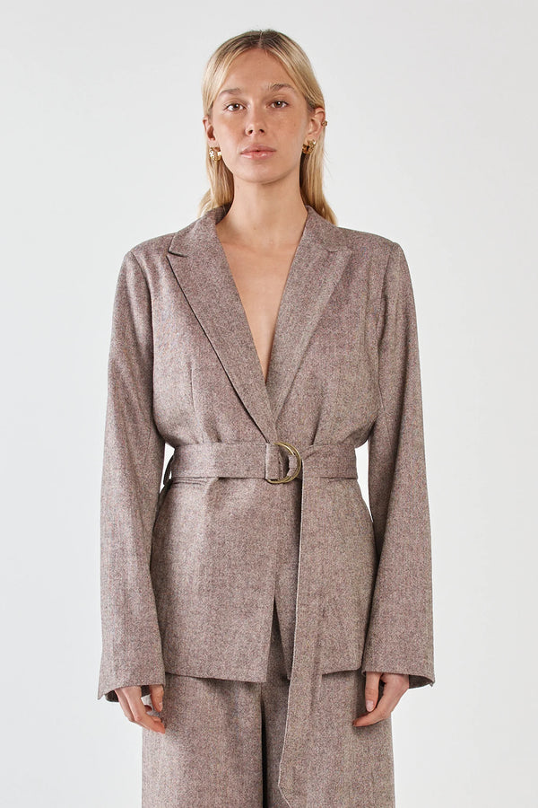 Sass | Thalia Belted Blazer