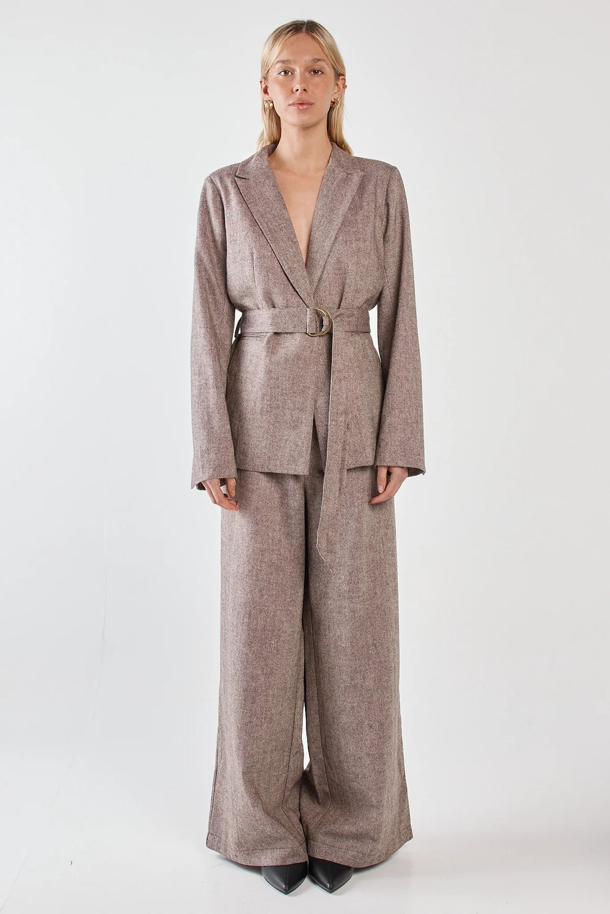 Sass | Thalia Belted Blazer