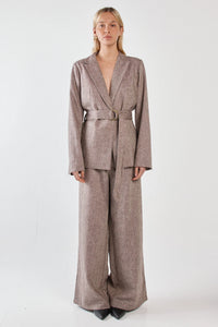 Sass | Thalia Belted Blazer