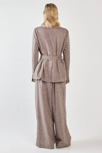 Sass | Thalia Belted Blazer