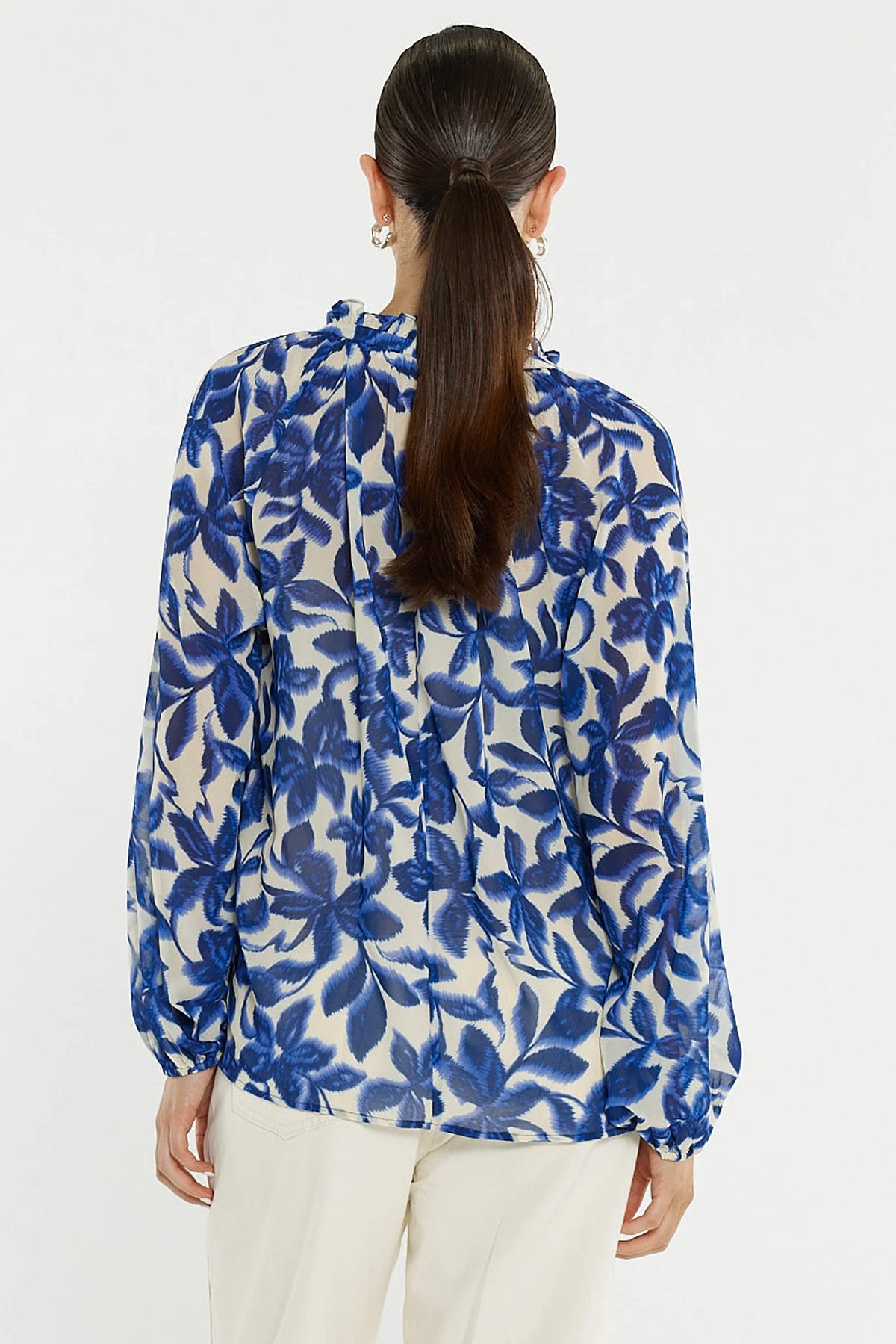 Sass | Willow Tie Front Blouse