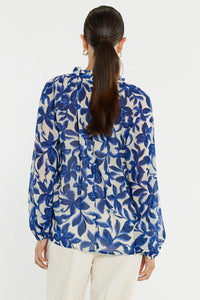 Sass | Willow Tie Front Blouse