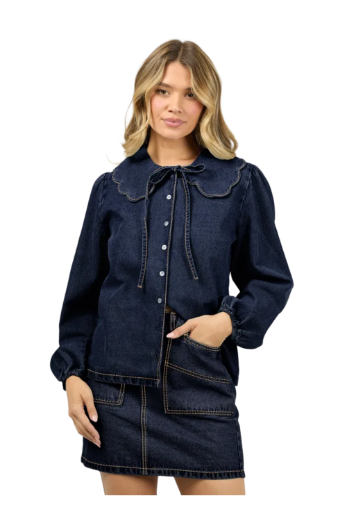 All About Eve | Lou Denim Top