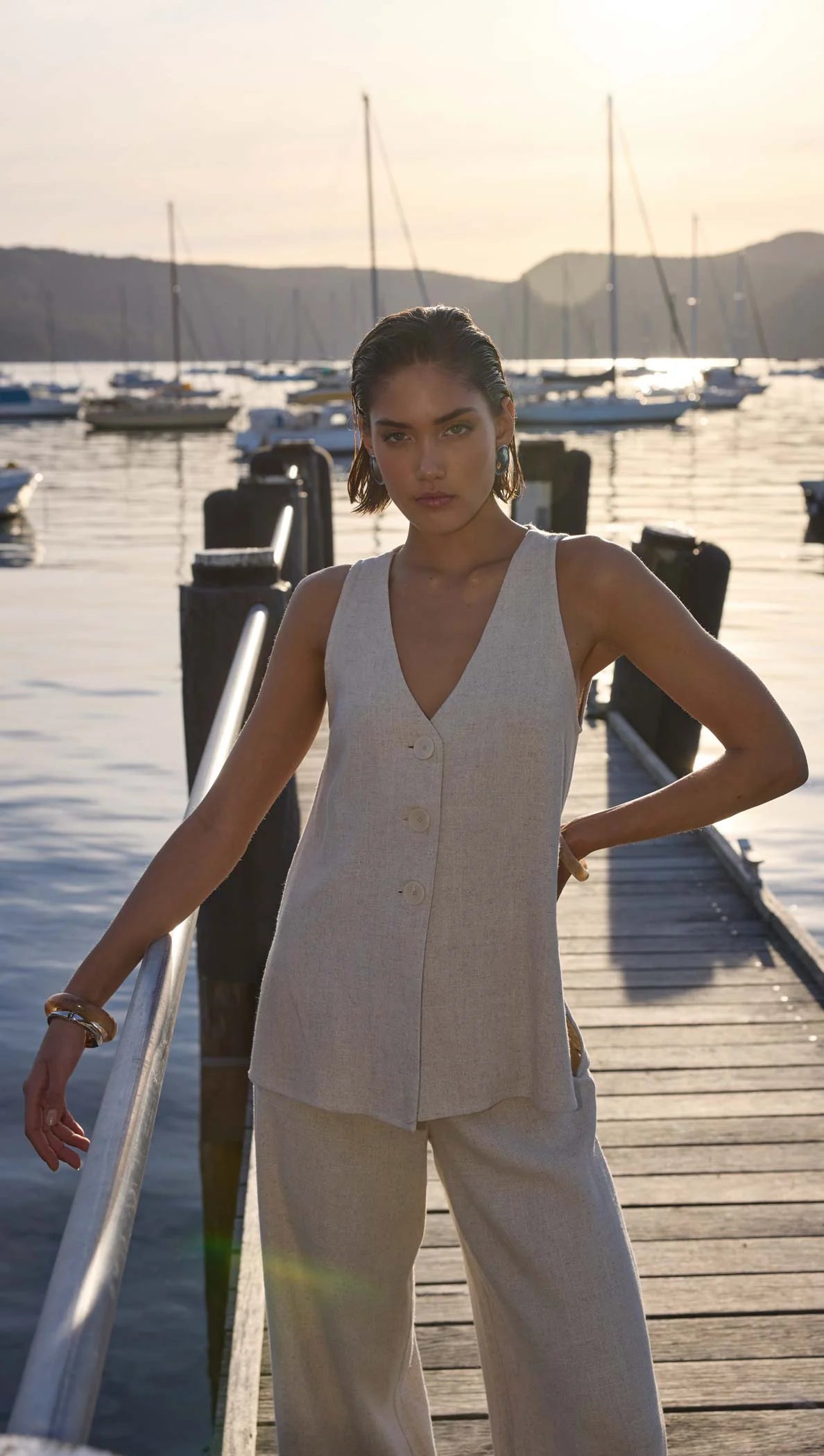 Staple the Label | Alba Tunic Vest