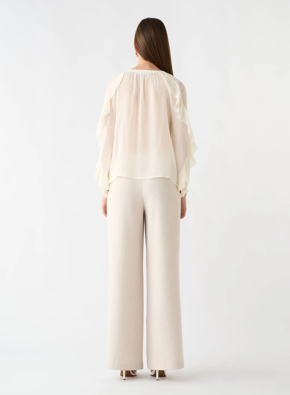 Esmaee | Fortune Ruffle Blouse