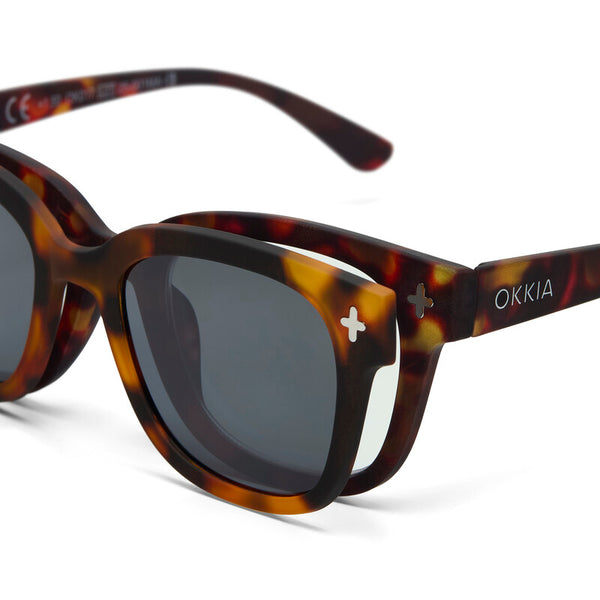 OKKIA | Magnetic Sun Mask for Giovanni Reading Glasses