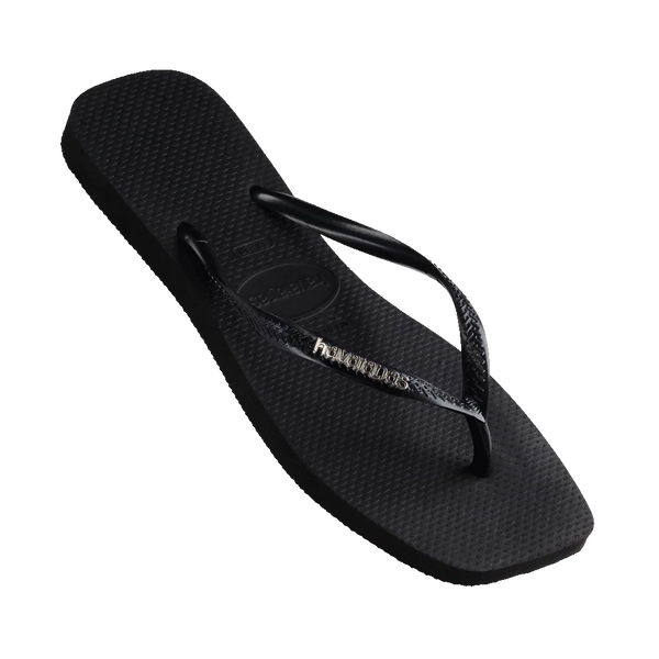 Havaianas | Slim Square Logo Metallic Jandal